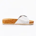 Zenske-anatomske-papuce-Bellona-Srebrna-2 Ženske anatomske papuče Bellona - Srebrna