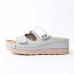 Ženske anatomske papuče Hallux - Srebrna