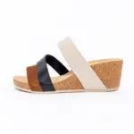 Ženske papuče Tricolor - Braon-Crne-Bež