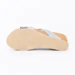 Ženske papuče Tricolor - Srebrna