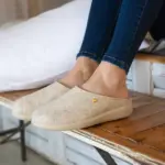 Ženske sobne papuče Lea - Bež