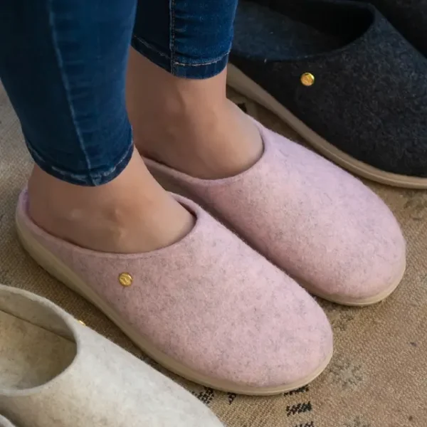 Ženske sobne papuče Lea - Roze