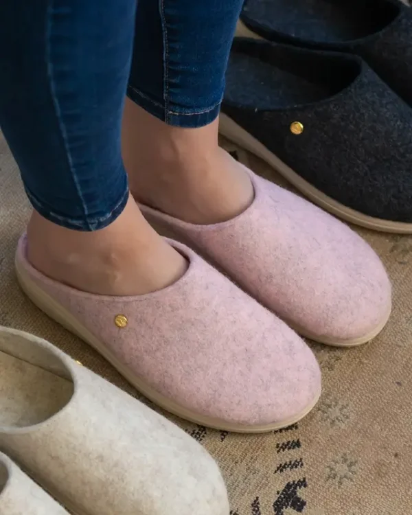 Ženske sobne papuče Lea - Roze